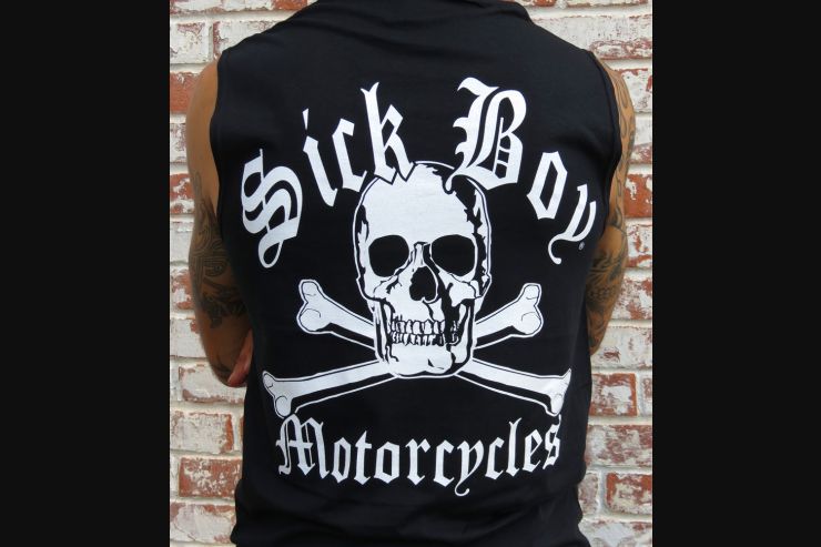 Sick Boy Black "I am a Sick Boy" Men's Sleeveless T-shirt