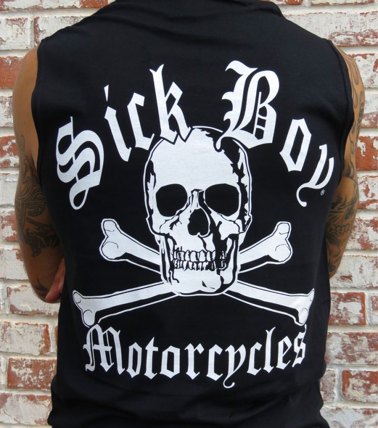Sick Boy Black "I am a Sick Boy" Men's Sleeveless T-shirt