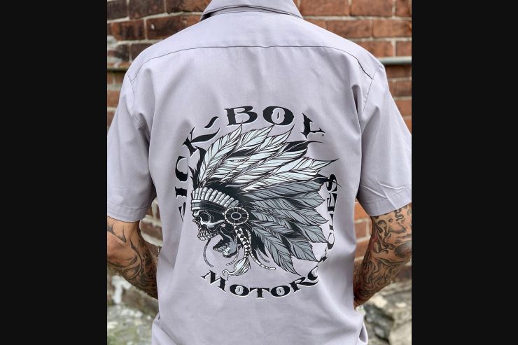  Grey Sick Boy Indian Work Shirt