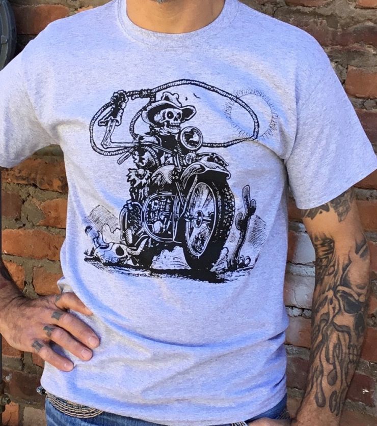 Sick Boy Grey Rodeo Tee