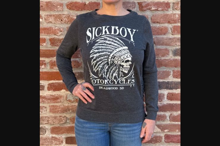 Ladies Indian Lace Side Sweat