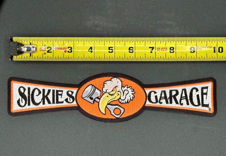 Large Sickies Garage Vulture patch