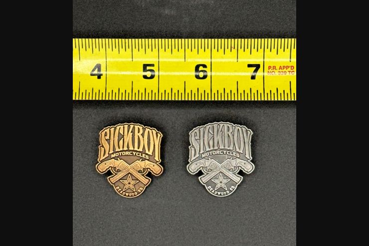 Sick Boy Gun Pin