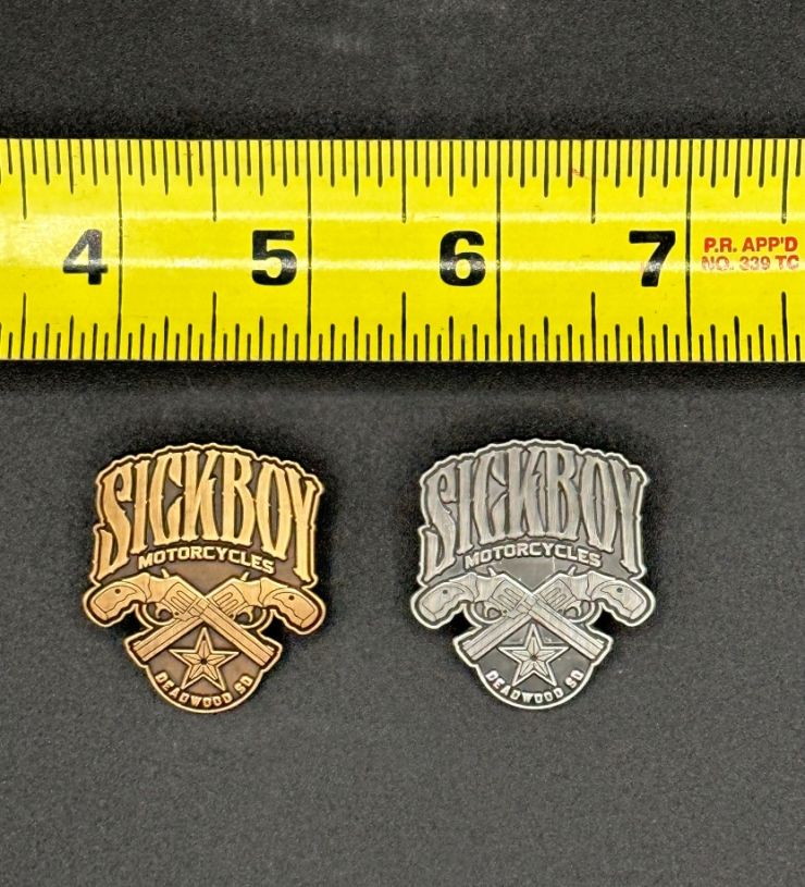 Sick Boy Gun Pin