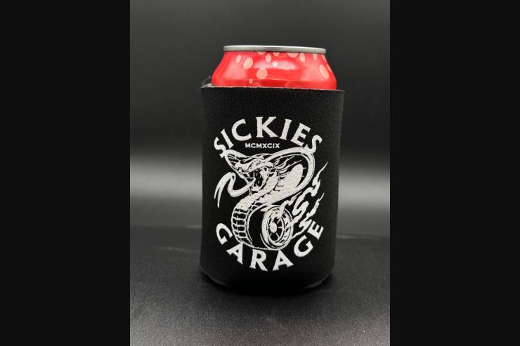 Sickies Garage Koozie