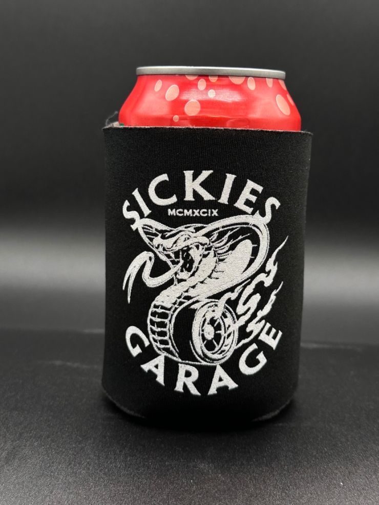Sickies Garage Koozie