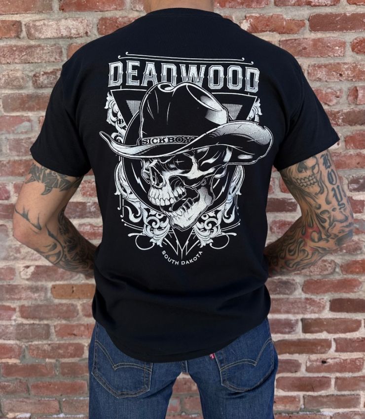 Sick Boy Cowboy Skull Tee
