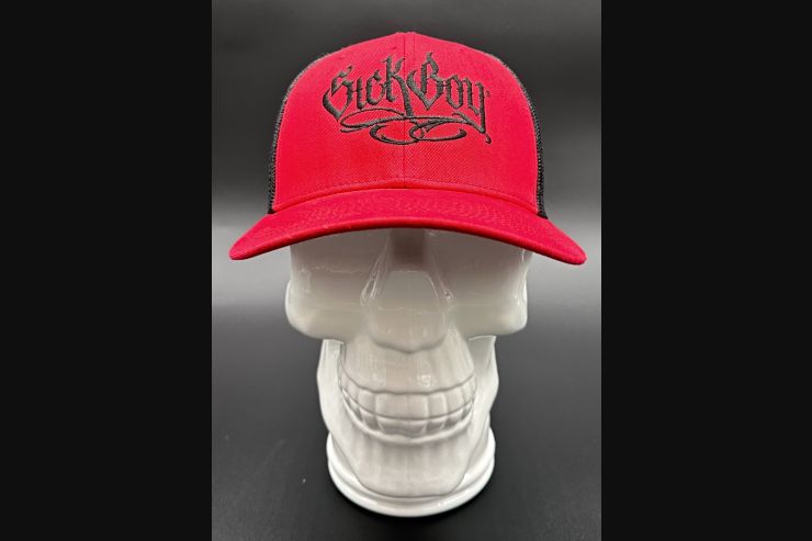 Sick Boy Curved Red/Black Snapback