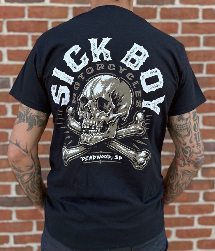 Sick Boy Tan Skull Tee