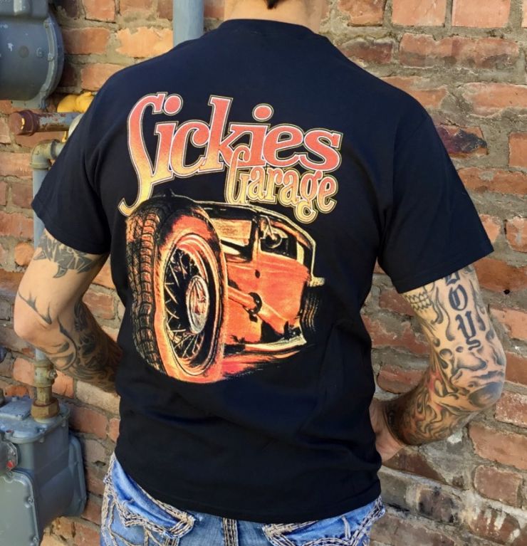Sickies Garage Rusty Car Tee