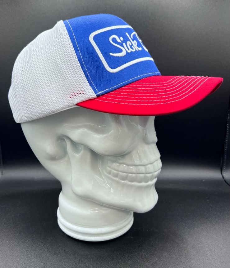 Sick Bitch RWB curved snapback