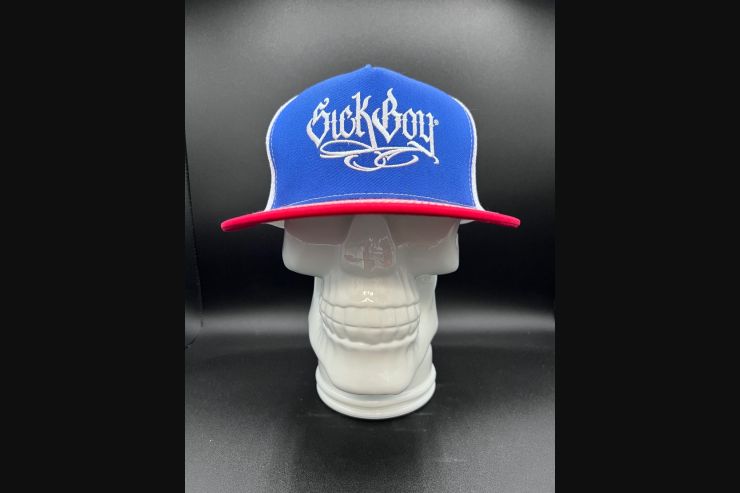 Flat Royal Red Sick Boy Snapback Cap