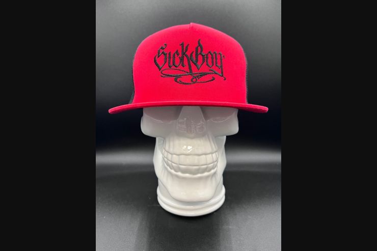 Sick Boy Flat Red/BLK Snapback Cap