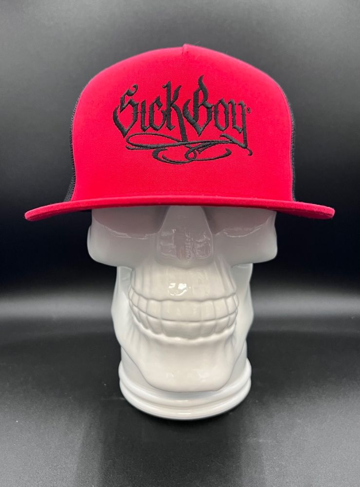 Sick Boy Flat Red/BLK Snapback Cap