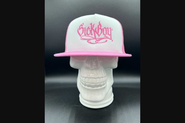 Sick Boy Pink/White Snapback Cap
