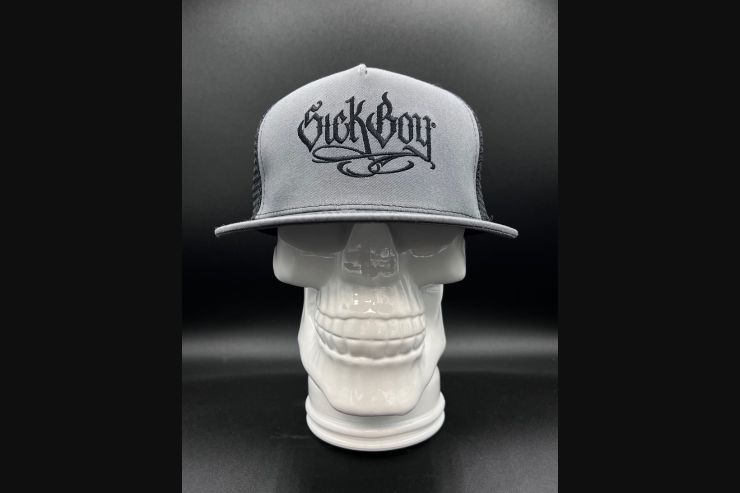 Sick Boy Charcoal Black Snapback Cap
