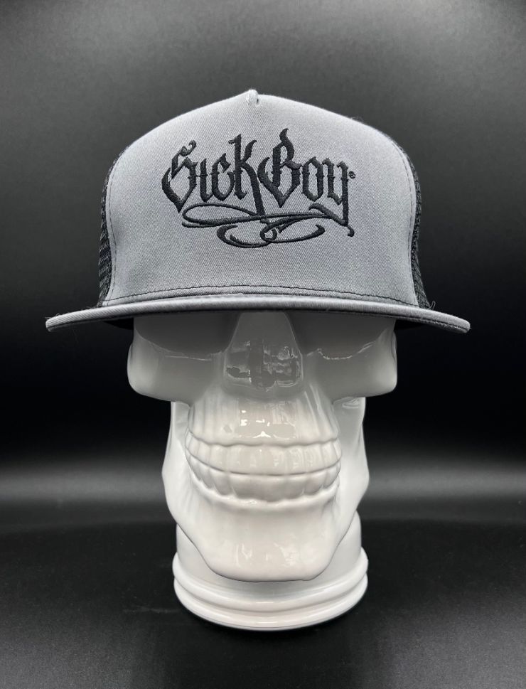 Sick Boy Charcoal Black Snapback Cap