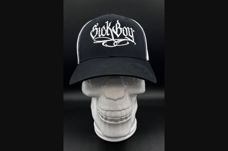 Sick Boy B/W curved snapback cap