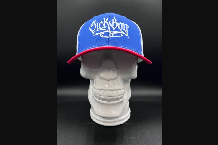 Sick Boy R/W/B Curved snapback cap