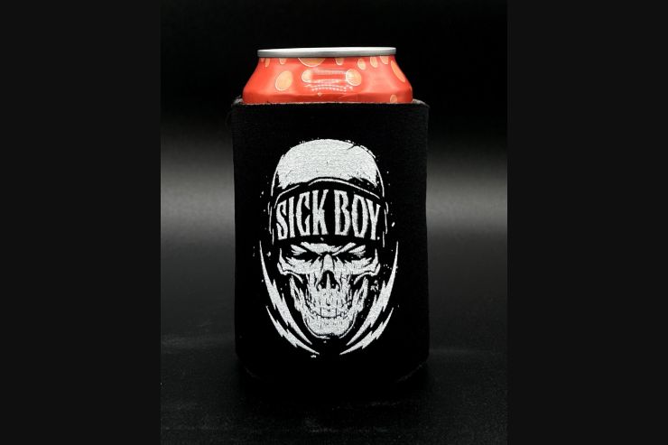 Lightning Skull Koozie