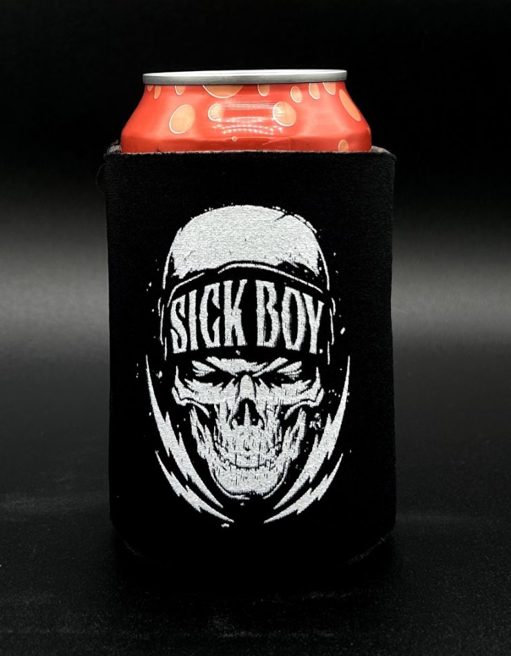 Lightning Skull Koozie