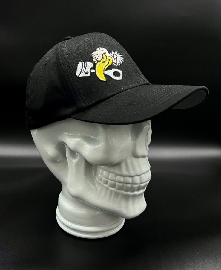 Sickies Garage Curved Vulture Fitted Hat