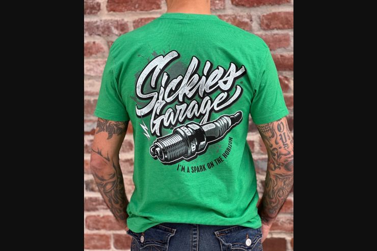 Green Spark On Horizon Tee