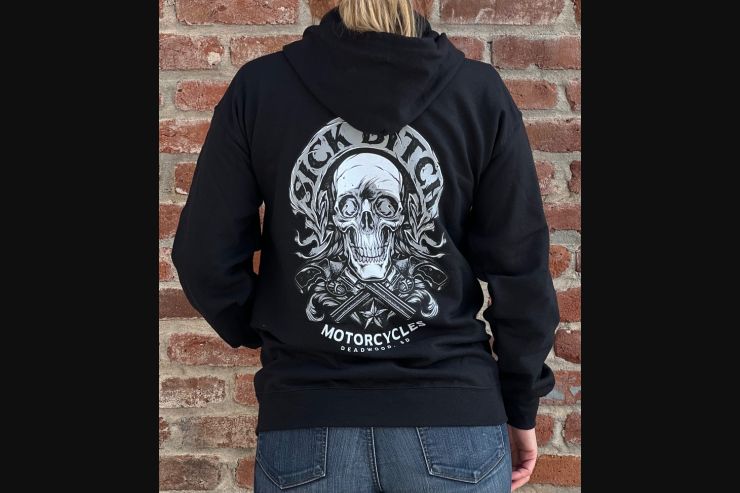 Ladies Gun Zip-Up Hoodie