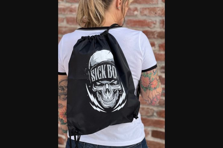 Sick Boy Lightning Skull Back Pack