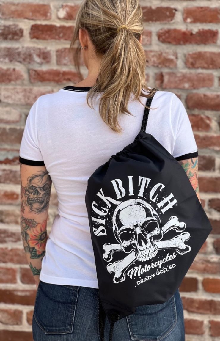 Sick Bitch Skull Back Pack