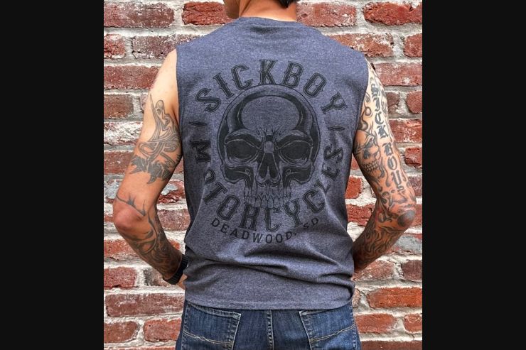 Black Skull Sleeveless