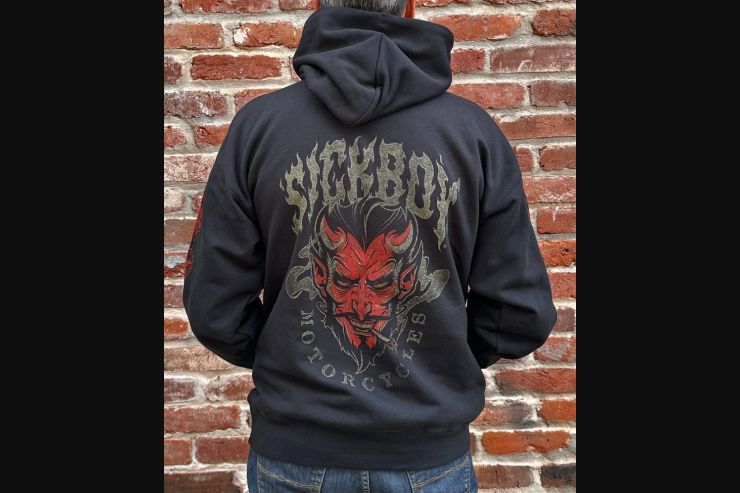 Sick Boy Devil Hooded Sweat