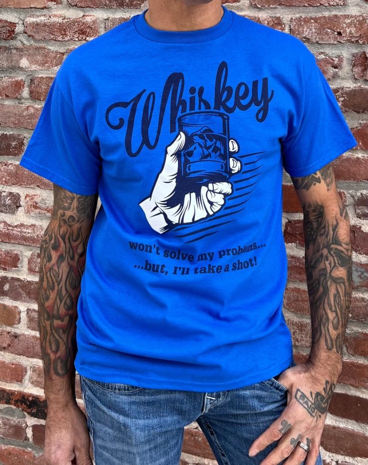Blue Whiskey Tee