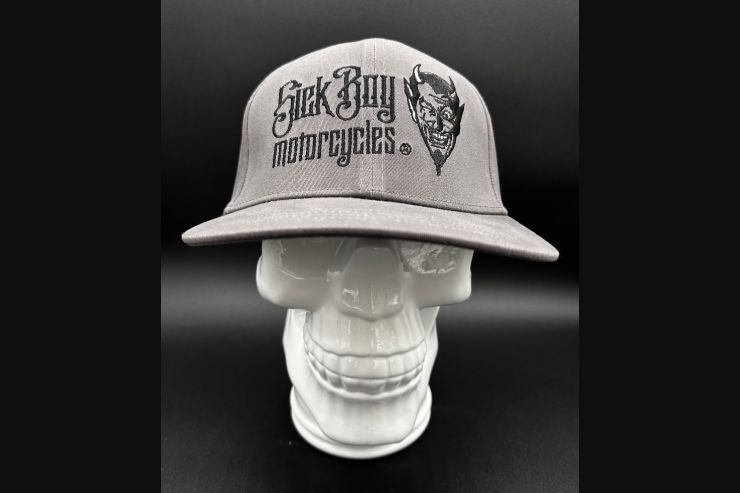 Grey Devil Fitted Hat