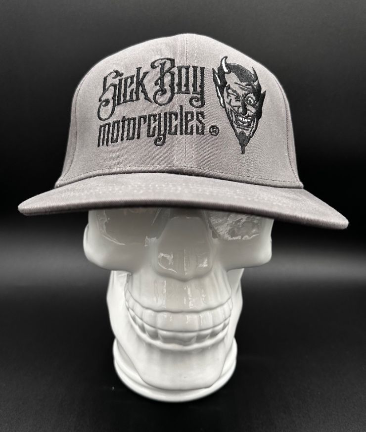 Grey Devil Fitted Hat