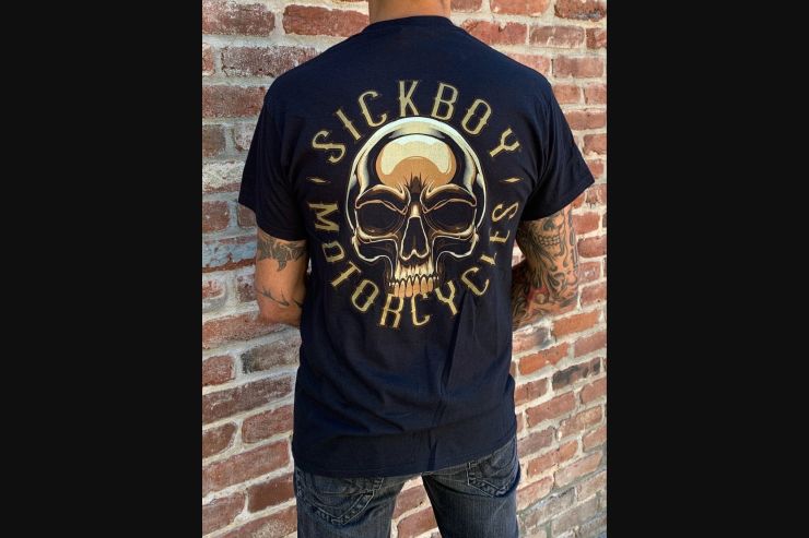 Gold Skull Tee