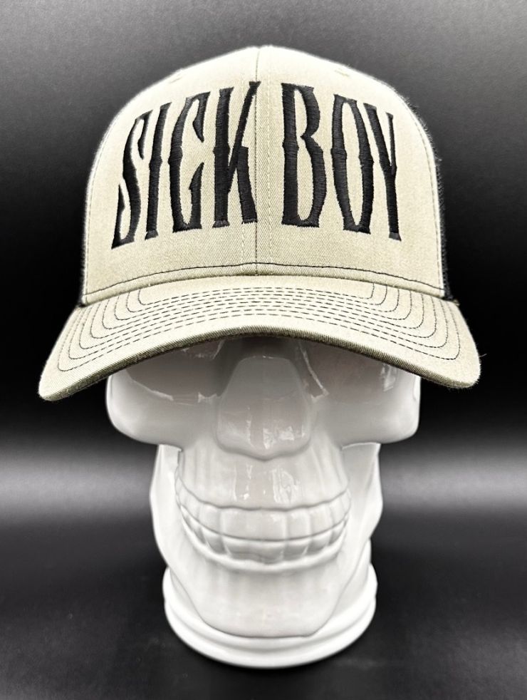 Sick Boy Curved Green/Black Snapback