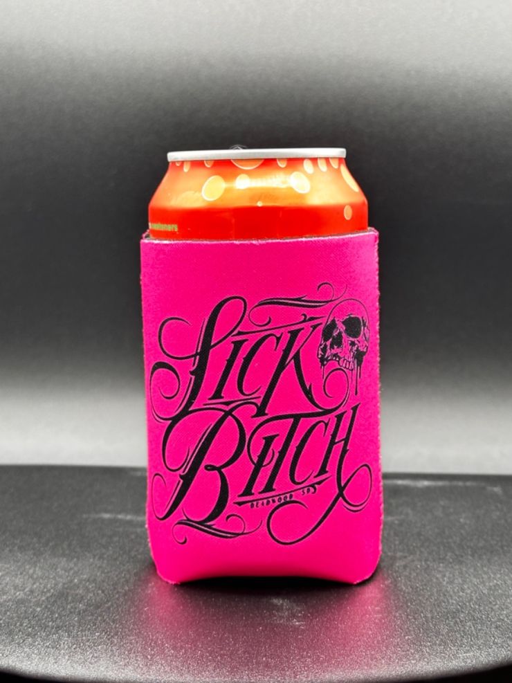 Hot Pink Bitch Koozie