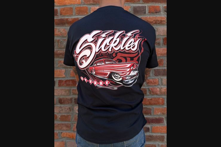 Sickies Garage 54 Car Tee