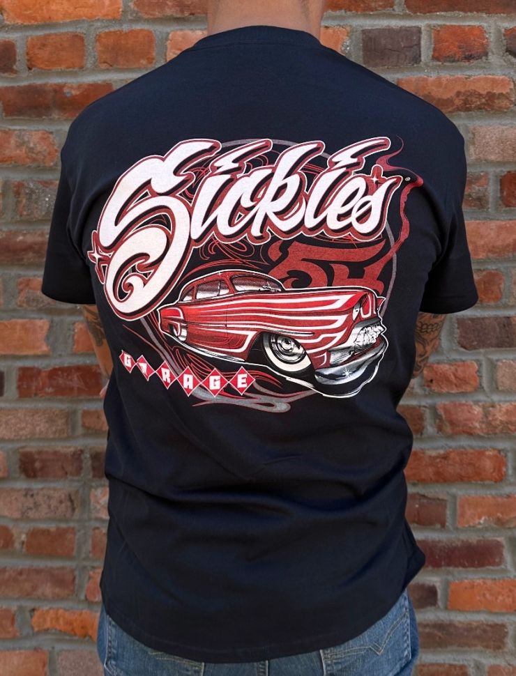 Sickies Garage 54 Car Tee