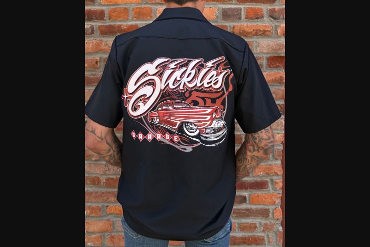 Red 54 Car Work Shirt