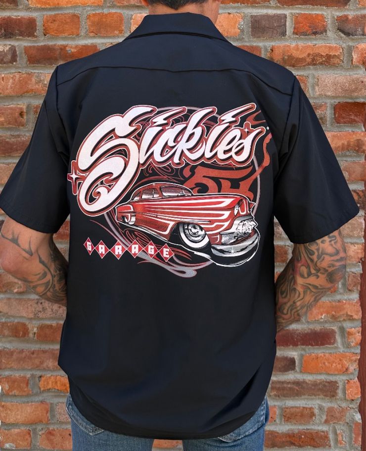 Red 54 Car Work Shirt