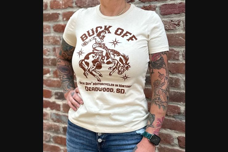 Ladies Buck Off Tee