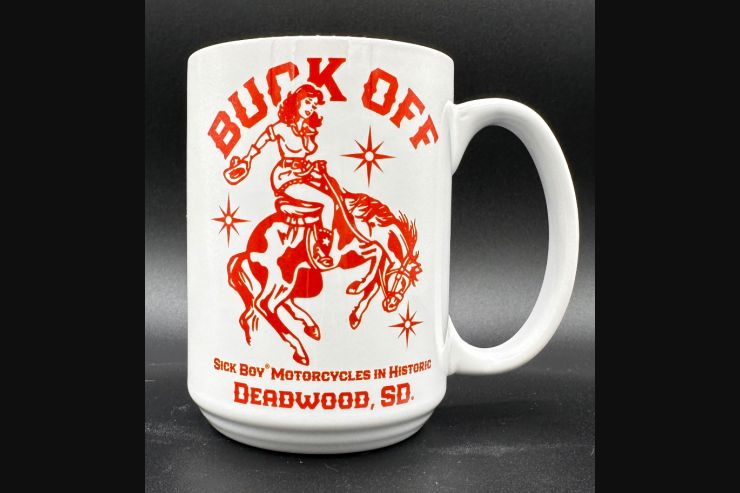 Buck Off Coffee Cup