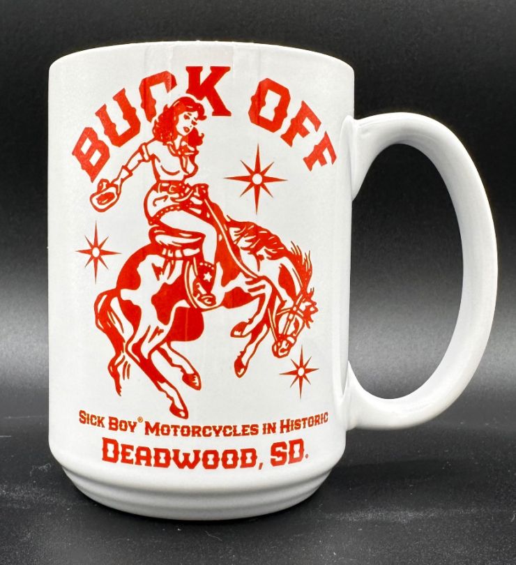 Buck Off Coffee Cup