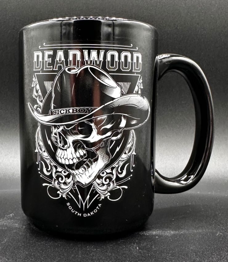 Cowboy Skull Coffee Cup