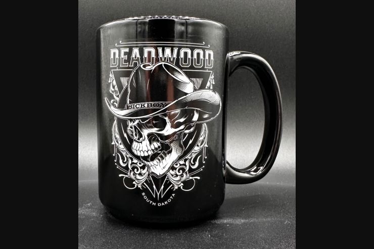 Cowboy Skull Coffee Cup