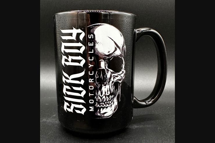 Faded Skull Coffee Cup