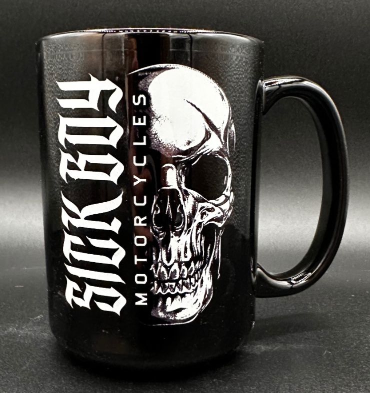 Faded Skull Coffee Cup