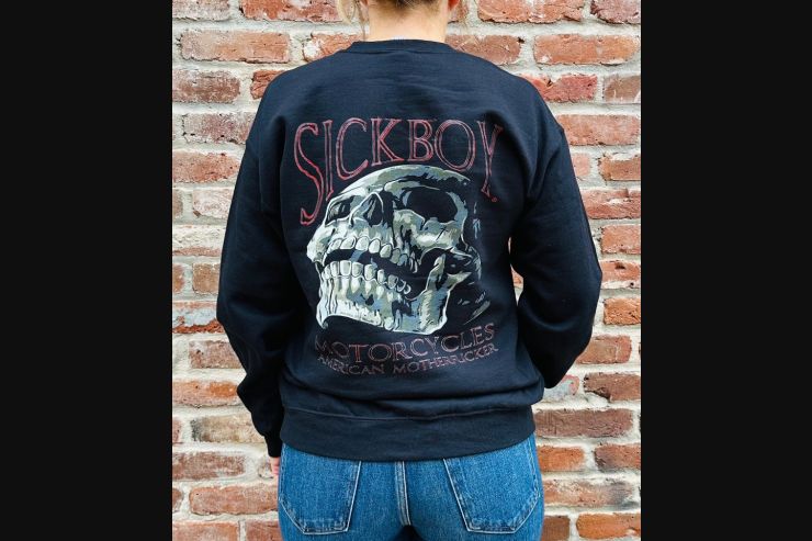 Black AMF Crew Sweat